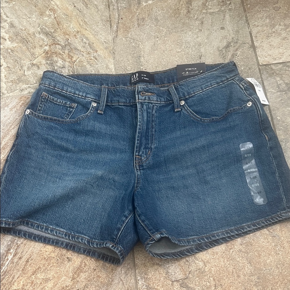 Gap Denim Blue Women's Shorts - size 8/29 new with tags!